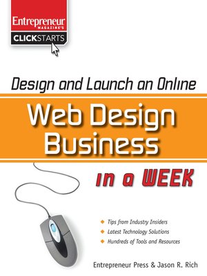 cover image of Design and Launch an Online Web Design Business in a Week